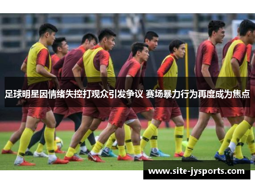 足球明星因情绪失控打观众引发争议 赛场暴力行为再度成为焦点 足球明星因情绪失控打观众引发争议 赛场暴力行为再度成为焦点