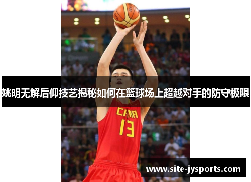 姚明无解后仰技艺揭秘如何在篮球场上超越对手的防守极限